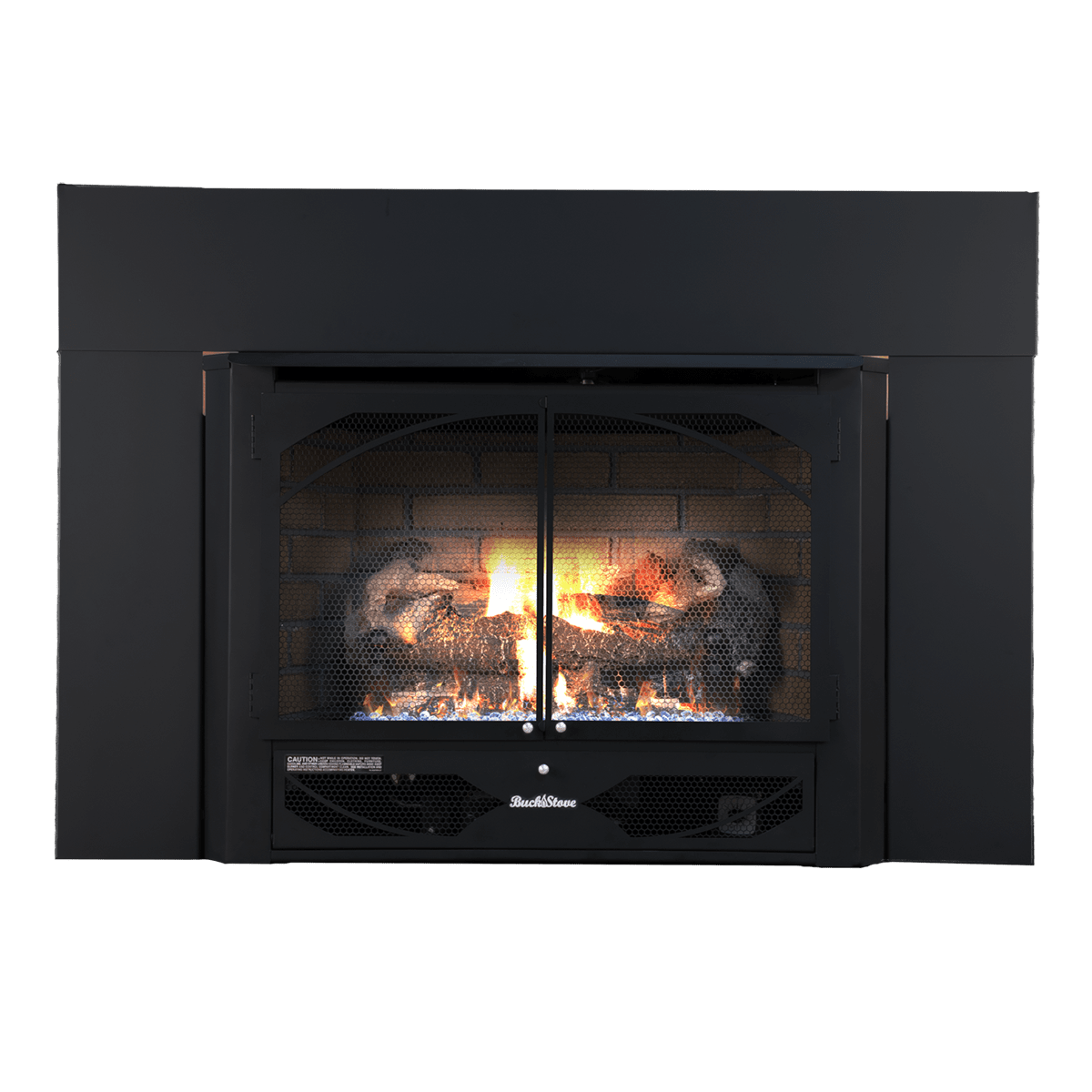 Buck Stove Model 384 Ventless Gas Stove with Trim Kit - Main