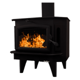 Buck Stove Model 91 Wood Burning Stove w/ Legs - Black