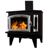 Buck Stove Model 91 Wood Burning Stove w/ Legs - Pewter