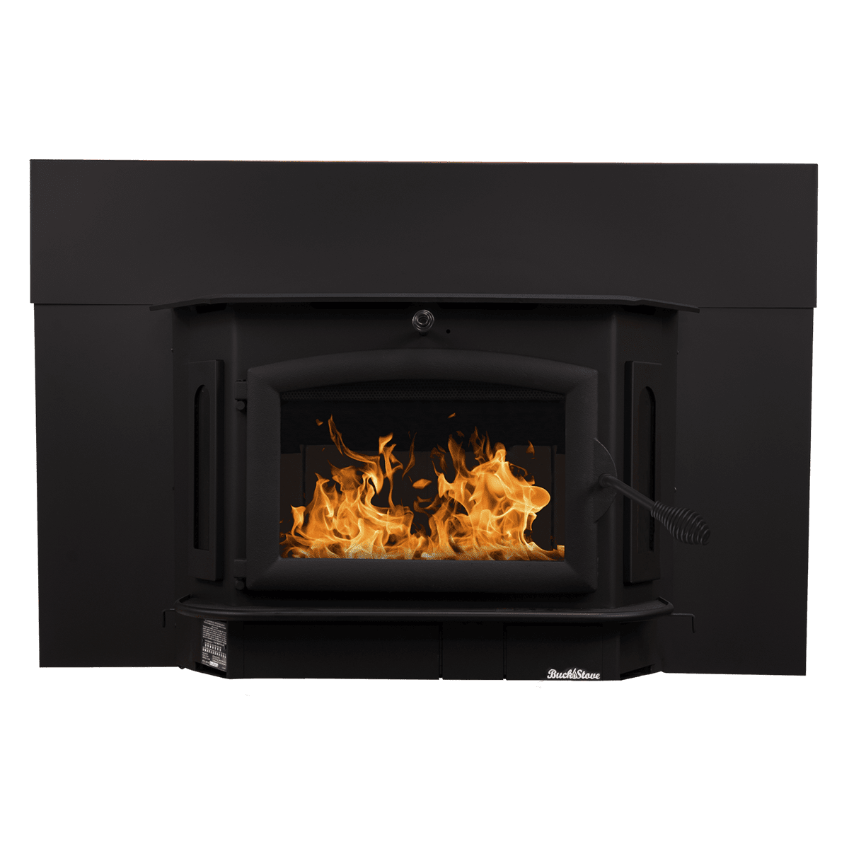 Buck Stove Model 91 Wood Burning Stove w/ Trim Kit - Black Main