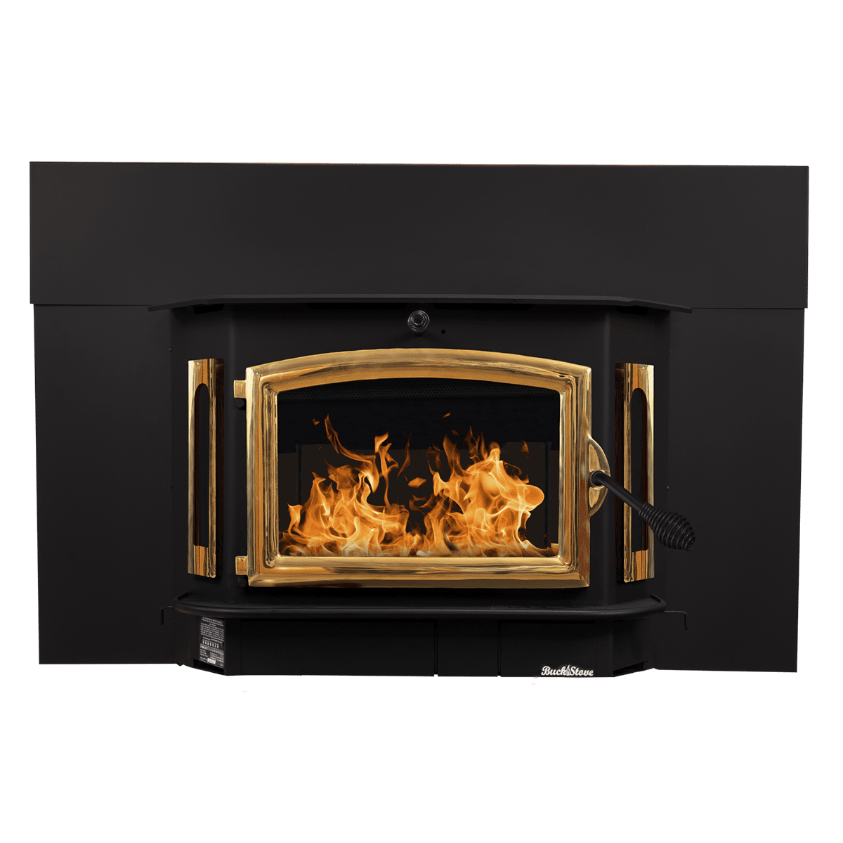 Buck Stove Model 91 Wood Burning Stove w/ Trim Kit - Gold Main