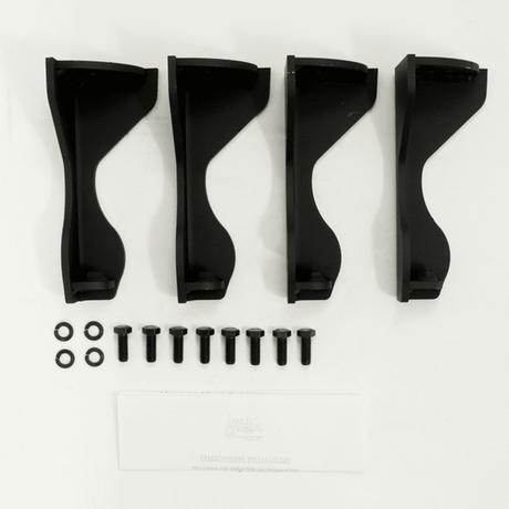 Buck Stove Queen Anne Legs Set of Four-Black FA FS2191 - Main