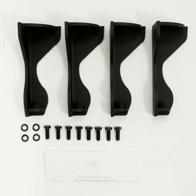 Buck Stove Queen Anne Legs Set of Four-Black FA FS2191 - Main