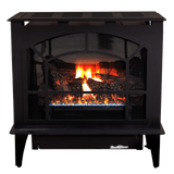 Buck Stove Townsend II 26.5" Steel Ventless Gas Stove - Black Main
