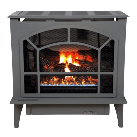 Buck Stove Townsend II 26.5" Steel Ventless Gas Stove - Gray Main
