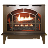 Buck Stove Townsend II 26.5" Steel Ventless Gas Stove - Vintage Copper Main