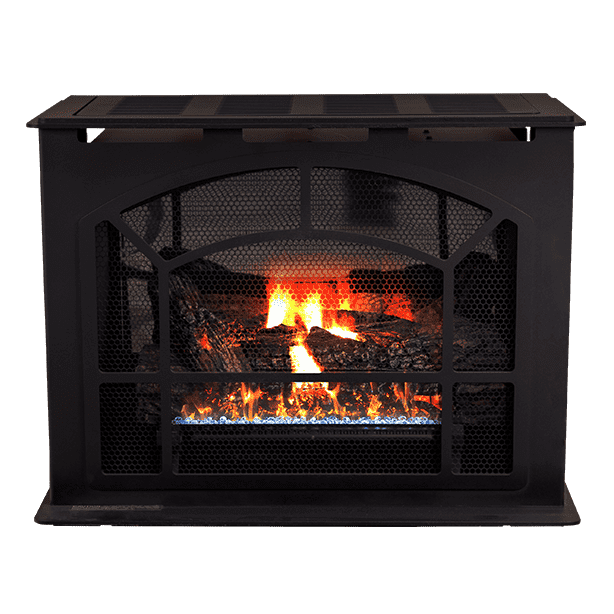Buck Stove Townsend II 26.5" Steel Ventless Gas Stove - w/out Legs