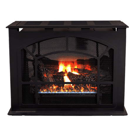 Buck Stove Townsend II 26.5" Steel Ventless Gas Stove - w/out Legs