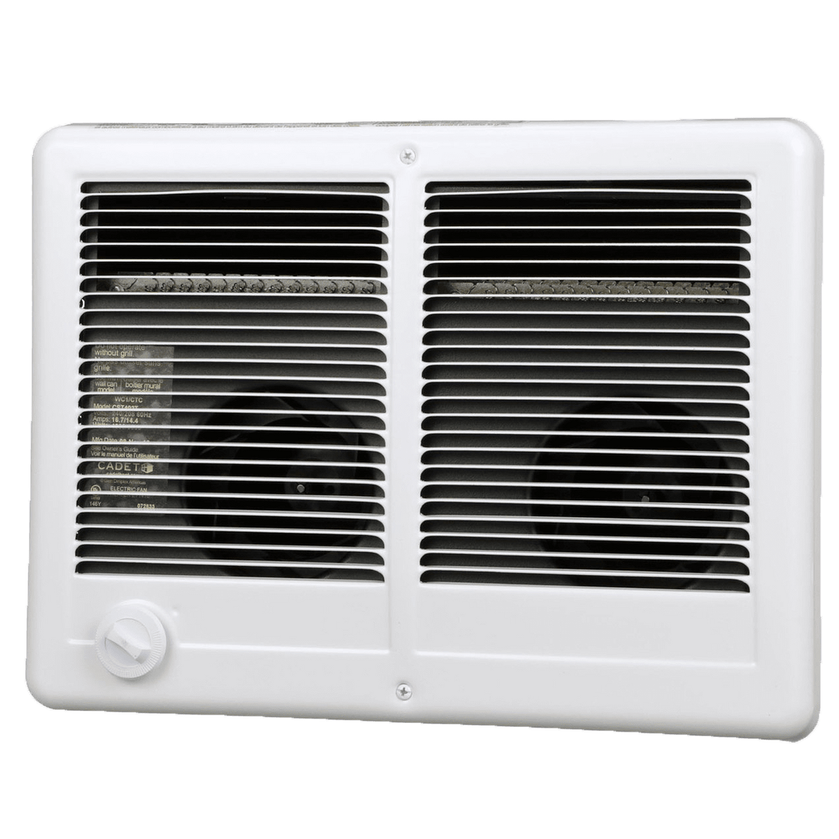Cadet Com-Pak Twin CSTC 240-Volt Electric Wall Heaters w/ Thermostat