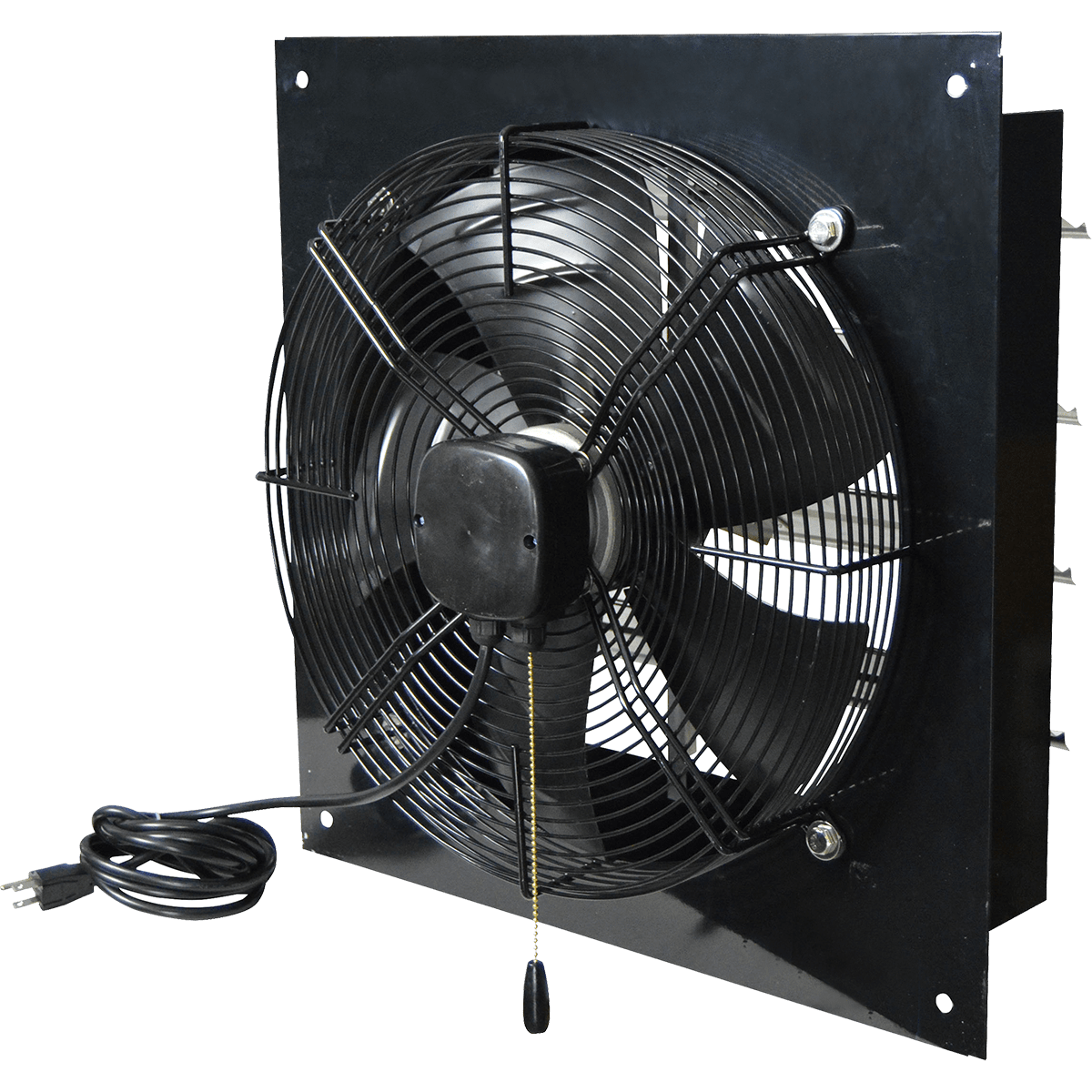 Canarm 16" XFS16 1/8 HP Three Speed Shutter Mounted Exhaust Fan - Main