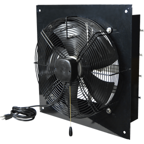 Canarm 20" XFS20 1/4 HP Two Speed Shutter Mounted Exhaust Fan - Main