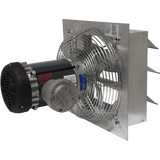 Canarm AX 12-In. Explosion Proof Aluminum Wall Mount Shutter Exhaust Fan - Single Phase - Angle