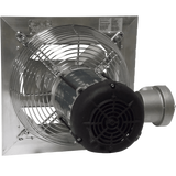 Canarm AX 12-In. Explosion Proof Aluminum Wall Mount Shutter Exhaust Fan - Single Phase - Back