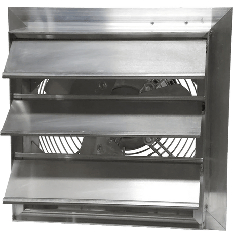Canarm AX 14-In. Explosion Proof Aluminum Wall Mount Shutter Exhaust Fan - Single Phase - Front