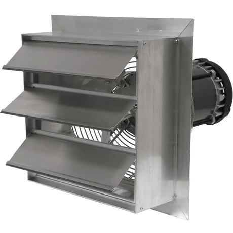 Canarm AX 14-In. Explosion Proof Aluminum Wall Mount Shutter Exhaust Fan - Single Phase - Main