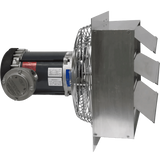 Canarm AX 14-In. Explosion Proof Aluminum Wall Mount Shutter Exhaust Fan - Single Phase - Side