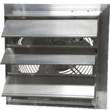 Canarm AX 16-In. Explosion Proof Aluminum Wall Mount Shutter Exhaust Fan - Single Phase - Front