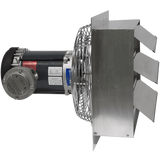 Canarm AX 16-In. Explosion Proof Aluminum Wall Mount Shutter Exhaust Fan - Single Phase - Side