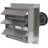 Canarm AX 16-In. Explosion Proof Aluminum Wall Mount Shutter Exhaust Fan - Three Phase - Main