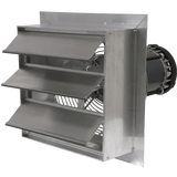 Canarm AX 18-In. Explosion Proof Aluminum Wall Mount Shutter Exhaust Fan - Single Phase - Main