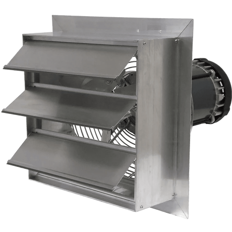 Canarm AX 18-In. Explosion Proof Aluminum Wall Mount Shutter Exhaust Fan - Single Phase - Main