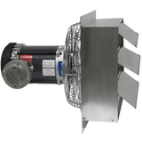 Canarm AX 18-In. Explosion Proof Aluminum Wall Mount Shutter Exhaust Fan - Single Phase - Side