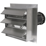 Canarm AX 18-In. Explosion Proof Aluminum Wall Mount Shutter Exhaust Fan - Three Phase - Main