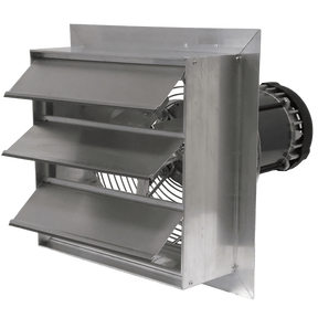 Canarm AX 18-In. Explosion Proof Aluminum Wall Mount Shutter Exhaust Fan - Three Phase - Main