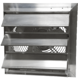 Canarm AX 20-In. Explosion Proof Aluminum Wall Mount Shutter Exhaust Fan - Single Phase - Front