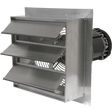 Canarm AX 20-In. Explosion Proof Aluminum Wall Mount Shutter Exhaust Fan - Three Phase - Main