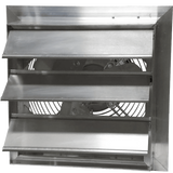 Canarm AX 24-In. Explosion Proof Aluminum Wall Mount Shutter Exhaust Fan - Single Phase - Front