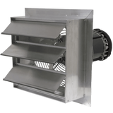 Canarm AX 24-In. Explosion Proof Aluminum Wall Mount Shutter Exhaust Fan - Single Phase - Main