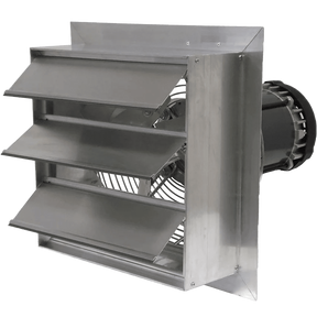 Canarm AX 24-In. Explosion Proof Aluminum Wall Mount Shutter Exhaust Fan - Three Phase - Main