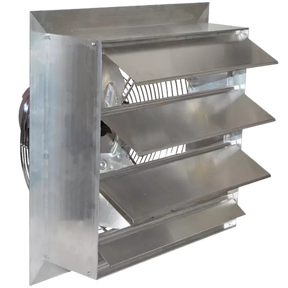 Canarm AX Series Direct Drive Shutter Mounted Aluminum Exhaust Fan - Main