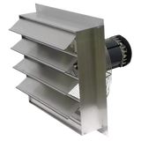 Canarm 10-in. AX Series Two Speed Shutter Mounted Aluminum Exhaust Fan