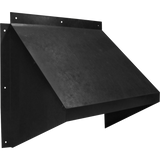 Canarm Black Powder Coated Fan Hood for XFS12 and XFS16 - Main