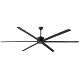 Canarm 96-in Commercial Ceiling Fan - Black - Main