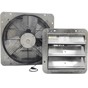 Canarm GSF Series 20-In. Galvanized Shutter Exhaust Fan - Main