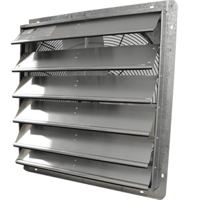 Canarm GSF Series 24-In. Galvanized Shutter Exhaust Fan - Main