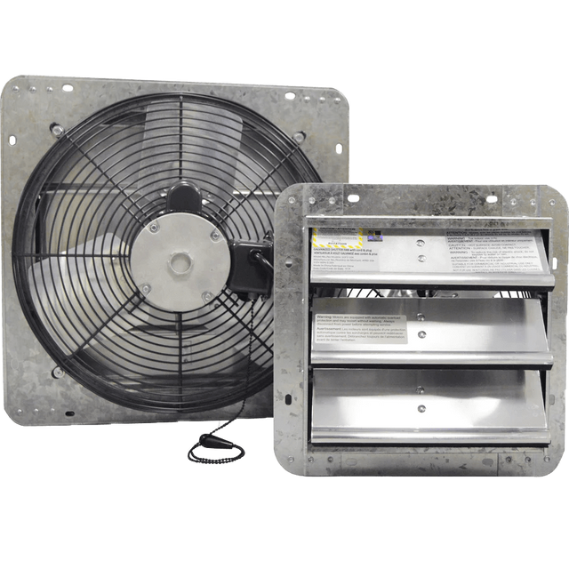 Canarm GSF Series 30-In. Galvanized Shutter Exhaust Fan - Main
