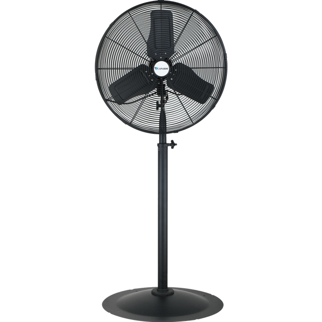 Canarm 3 Speed Oscillating Commercial Pedestal Fan - 24-Inch