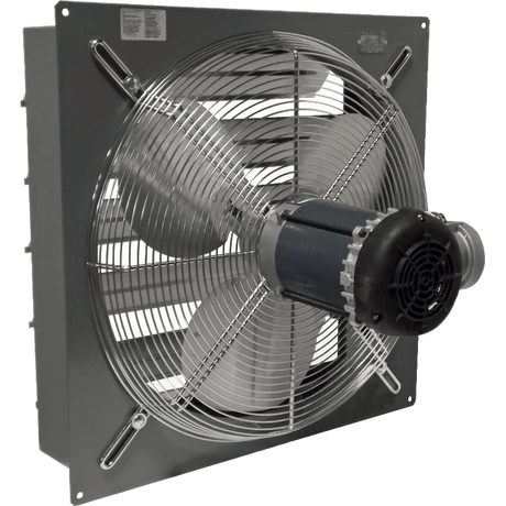 Canarm SD08-XPF Explosion Proof Wall Mount Shutter Exhaust Fan - Angle