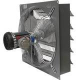 Canarm SD08-XPF Explosion Proof Wall Mount Shutter Exhaust Fan - Angle