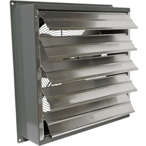 Canarm SD08-XPF Explosion Proof Wall Mount Shutter Exhaust Fan - Main