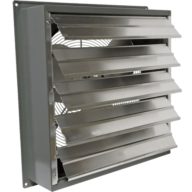Canarm SD08-XPF Explosion Proof Wall Mount Shutter Exhaust Fan - Main