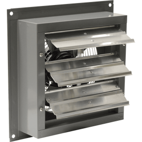 Canarm 10-in. Two Speed Shutter Mounted Exhaust Fan
