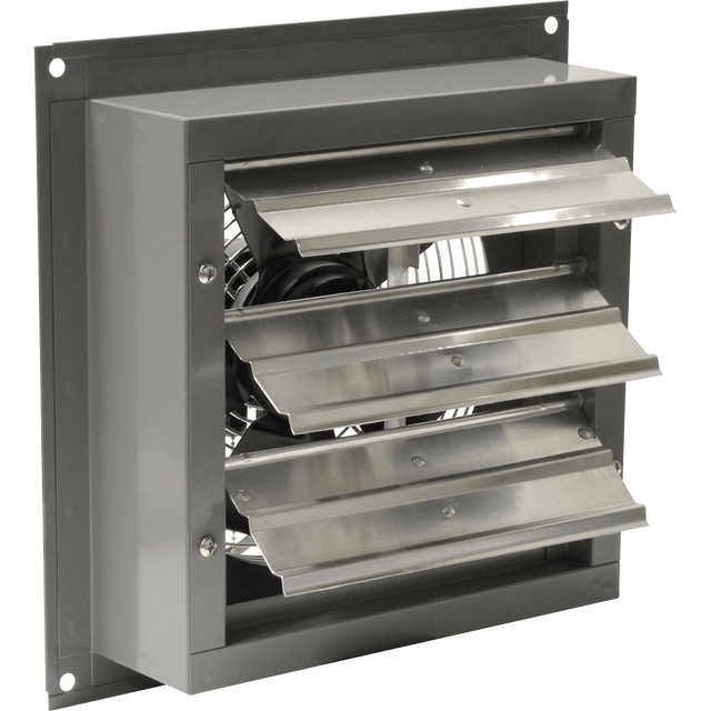 Canarm 10-in. Two Speed Shutter Mounted Exhaust Fan