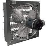 Canarm SD10-XPF Explosion Proof Wall Mount Shutter Exhaust Fan - Angle