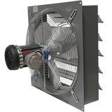 Canarm SD10-XPF Explosion Proof Wall Mount Shutter Exhaust Fan - Angle