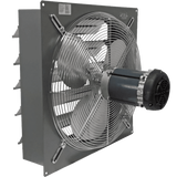 Canarm SD12-XPF Explosion Proof Wall Mount Shutter Exhaust Fan - Angle